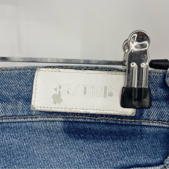 RE/DONE | 90S High Rise Ankle Crop Jean Sz 25 - Picture 12 of 12